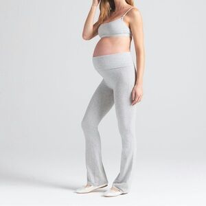 SKIMS Gray Maternity Pants